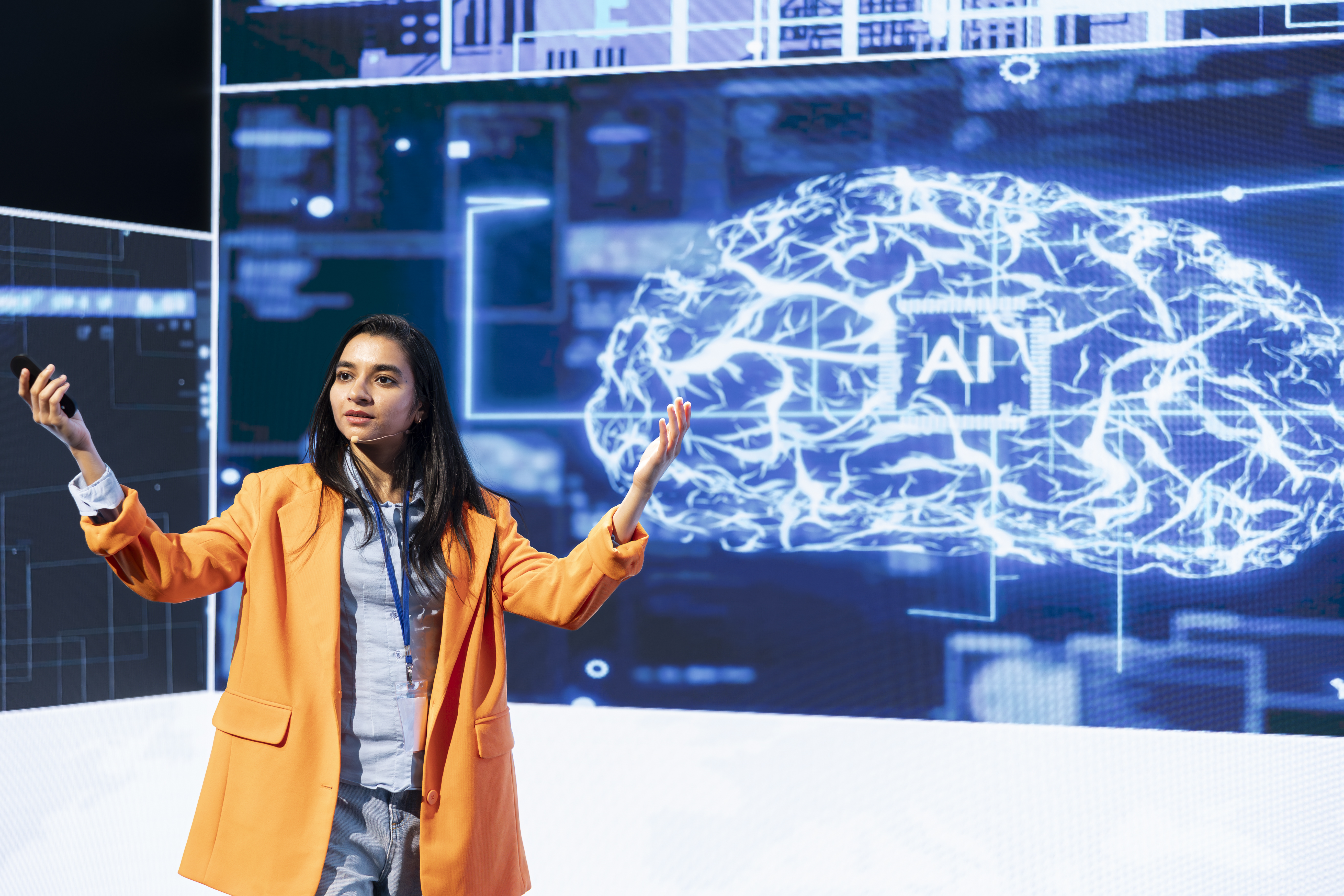it-technician-presenting-latest-artificial-intelligence-innovations