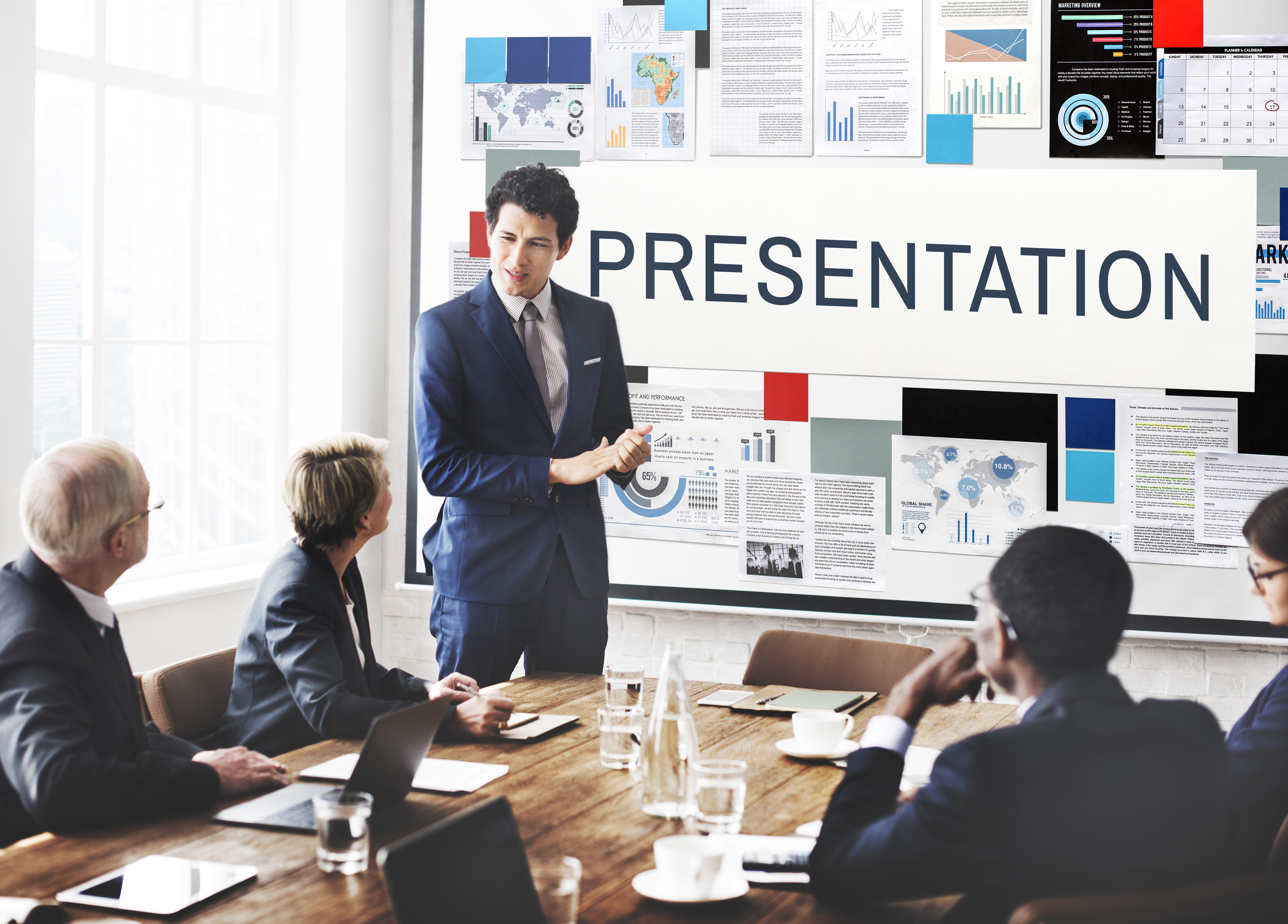 presentation information audience presenter concept